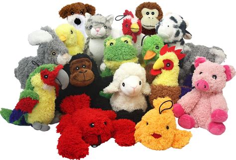Check out the best chew toys for puppies to help save your shoes! Multipet Look Who's Talking Assorted Animals Plush Dog Toy ...