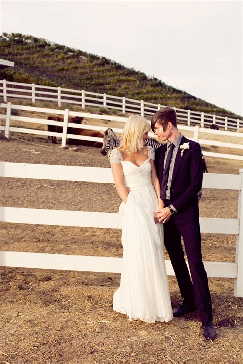 Maybe you would like to learn more about one of these? Elegant Rock n' Roll Wedding at Saddlerock Ranch | Malibu ...