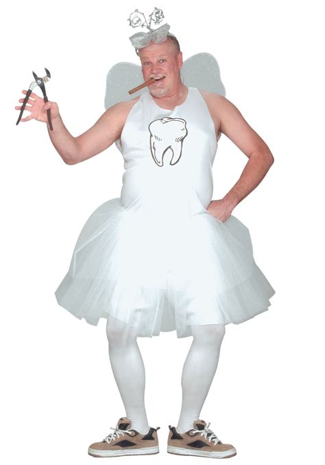 Mens Tooth Fairy Costume Adult Funny Tooth Fairy Costumes
