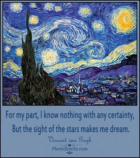 Inspirational Quotes Starry Night Van Gogh Starry Night Starry