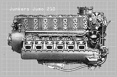 The Jumo 210 Was Junkers Motorens First Production Inverted V12