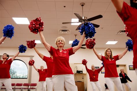 These Cheerleaders Are Retirees — And Still Going Strong