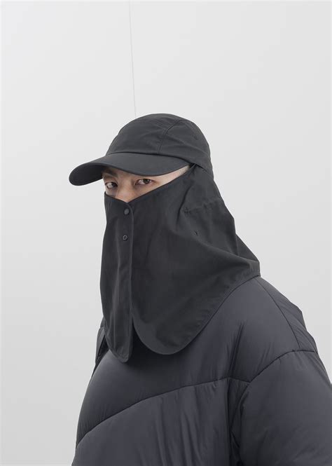 Sasquatchfabrix Ninja Oiled Cap Nun Dress Ninja Raincoat Jackets