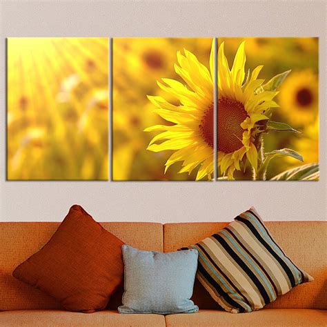 Frameless Canvas Painting Canvas Home Decoration Abstract Flower Print