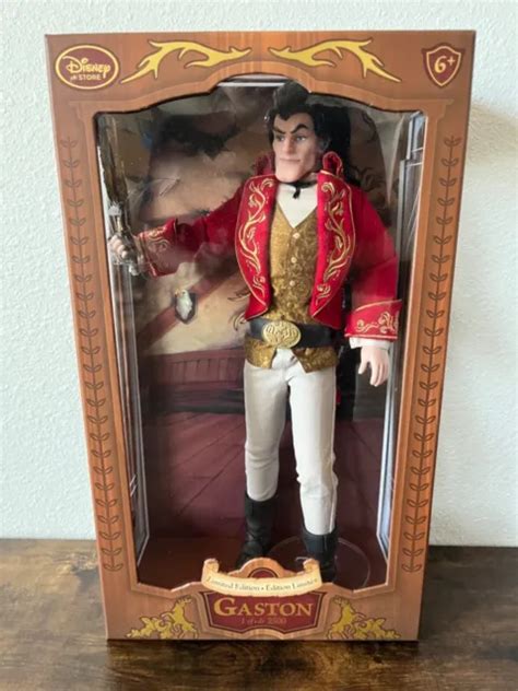 Disney Store Beauty And The Beast 17 Gaston Limited Edition Doll 1 Of