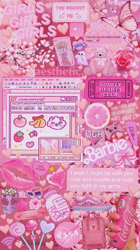 Get here baby pink wallpaper pinterest. barbie pink dreams 🎀 | Retro wallpaper iphone, Cute patterns wallpaper, Aesthetic iphone wallpaper