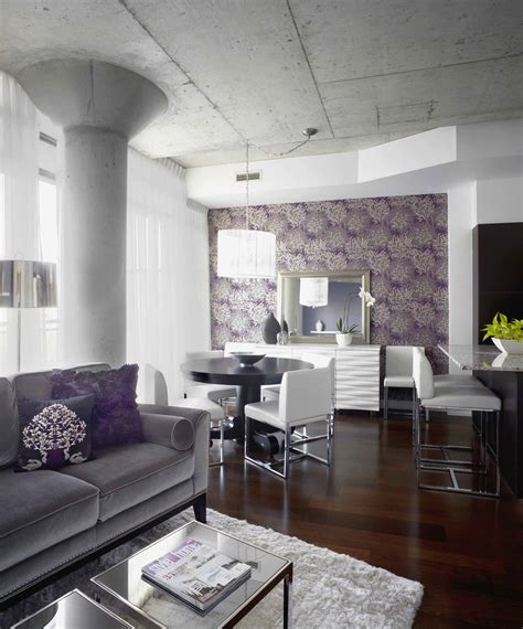 Purple Eclectic Living Space And Living Room Pictures Hgtv Photos