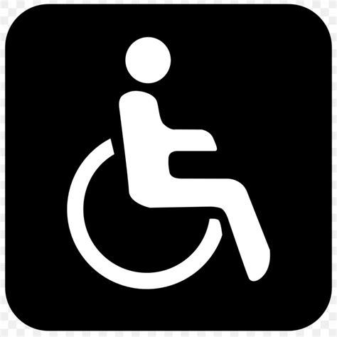 Disability Accessibility Wheelchair Logo Symbol Png 1024x1024px