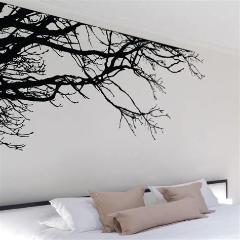 Shadowy Tree Branches Wall Decal So Thats Cool