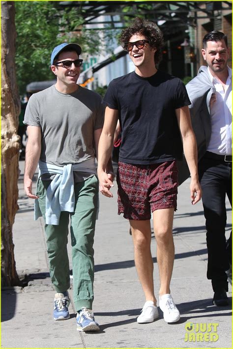 Zachary Quinto Miles Mcmillan Look Like The Happiest Couple On A