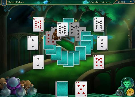 Solitaire Magic Cards 2 The Fountain Of Life Solitaire Games Online