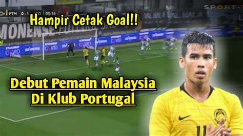 Check this player last stats: Debut! Safawi Rasid Portimonense Sc - YouTube