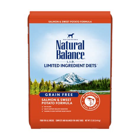 Formulated with a limited list of premium protein and carbohydrate sources, this l.i.d. Natural Balance L.I.D. Salmon & Sweet Potato Dog Food ...