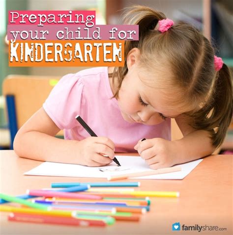 Preparing Your Child For Kindergarten