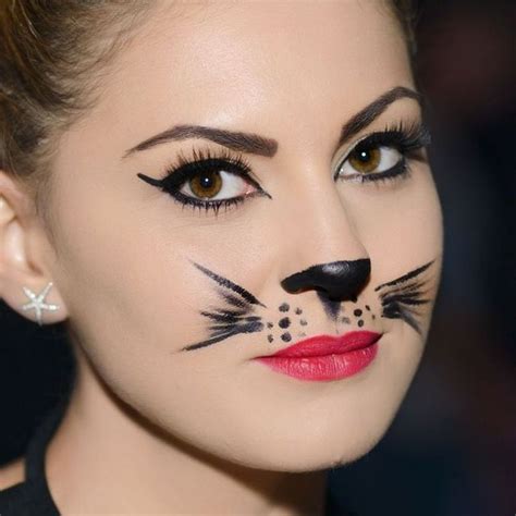 Be Unique With These Easy Halloween Makeup Ideas Cat Face Makeup Cat
