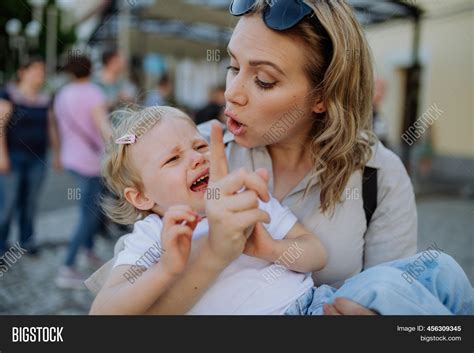 Mother Scolding Her Image And Photo Free Trial Bigstock