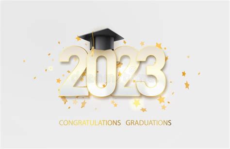 Graduation Congratulation Class 2023 Stock Illustrations 535