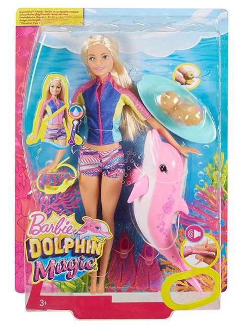 Buy Barbie Dolphin Magic Dolphin Trainer Doll At Mighty Ape Australia