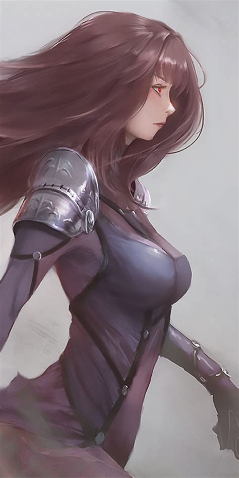 1080x2160 Scathach Fate Grand Order Artwork One Plus 5thonor 7xhonor
