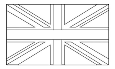 Drapeau Anglais A Colorier Beau Photographie Coloriage Du Drapeau
