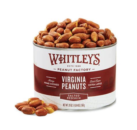 Virginia Redskin Peanuts Whitleys Peanut Factory