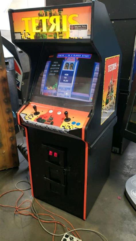 Tetris 25 Monitor Upright Atari Classic Arcade Game 2