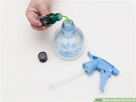 Tea tree oil reduces inflammation, redness, and acne scars, while organic aloe vera leaf soothes and nourishes skin. How to Dilute Tea Tree Oil: 13 Steps (with Pictures) - wikiHow