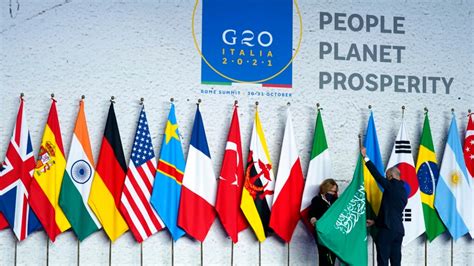 Cumbre Del G 20 Comienza En Roma Con Su Foco Puesto En El Cambio