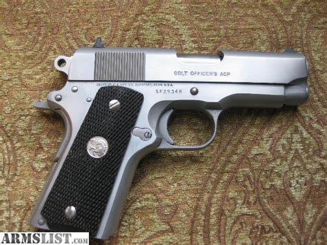 Armslist For Sale Colt 45 Acp Officers Model Mark Iv