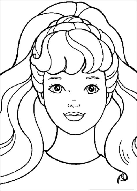 Barbie 30 Coloring Page