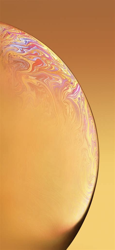 1125x2436 Iphone X Xr Double Bubble Yellow Iphone Xsiphone 10iphone X