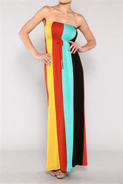 Slimming Colorblock Dress Perfect For Your Summer Time Fun Complete