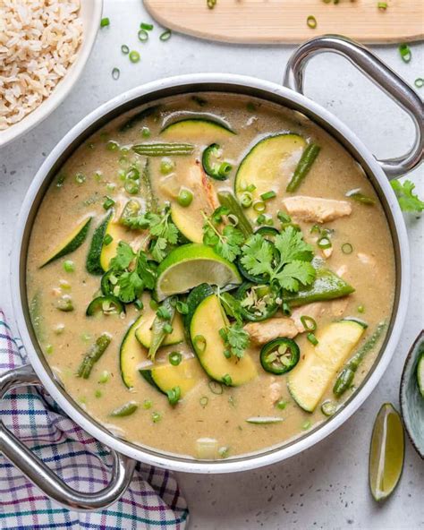 30 Minutes Thai Green Chicken Curry Healthy Fitness Meals