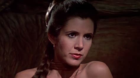 Carrie Fisher Once Gave Her Unfiltered Thoughts On That Controversial Slave Leia Costume