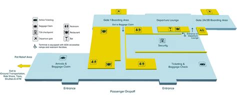 Paine Field Passenger Terminal | Terminal Map
