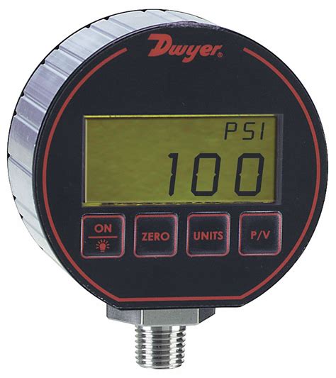Dwyer Instruments 0 To 300 Psi Digital Pressure Gauge 3 In Dial 14