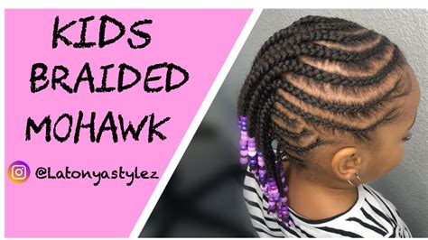 Braid Hairstyles For Kids Mohawks