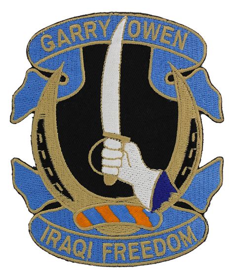 7th Cavalry Regiment Patch Iraqi Freedom Flying Tigers Surplus