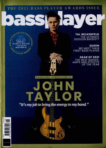 Bass Player Uk Magazine Magazine 416 John Taylor Duran Duran Random C Yourcelebritymagazines