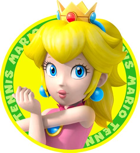 File Princess Peach Artwork Mario Power Tennis Png Super Mario Wiki Hot Sex Picture