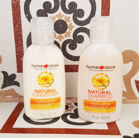Human Nature Natural Moisturizing Shampoo And Conditioner Review Style