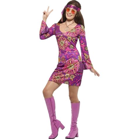 Woodstock Hippie Chick Adult Costume