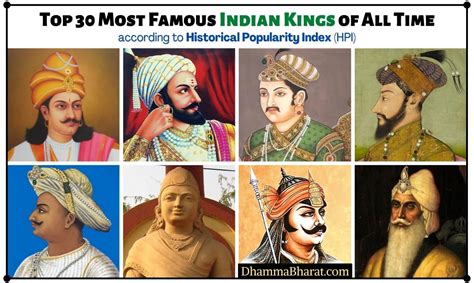 Top Most Famous Indian Kings And Emperors Dhamma Bharat