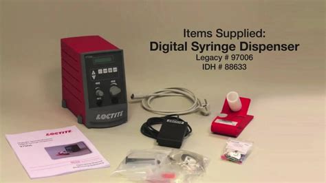 Loctite Adhesives Training Movie Precision Syringe Dispensing System