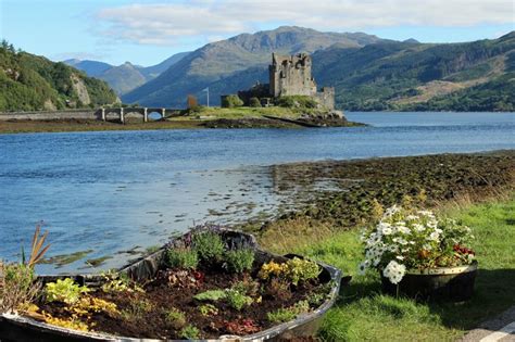 Eilean Donan Castle Built On A Small Island In Loch Duich Home Of The