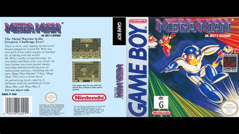 Mega Man Dr Wilys Revenge Game Boy Long Play Youtube
