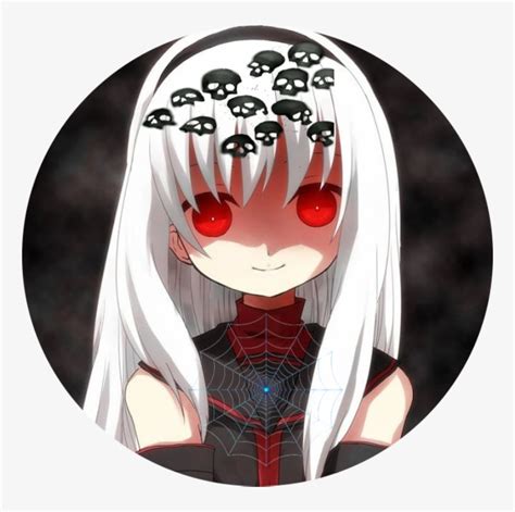 🖤 Dark Creepy Anime Icon Horror Scary Monsters With Glowing Red Eyes