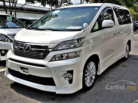 The fastest vehicle shipping in malaysia. Toyota Vellfire 2012 Z 2.4 in Johor Automatic MPV White ...