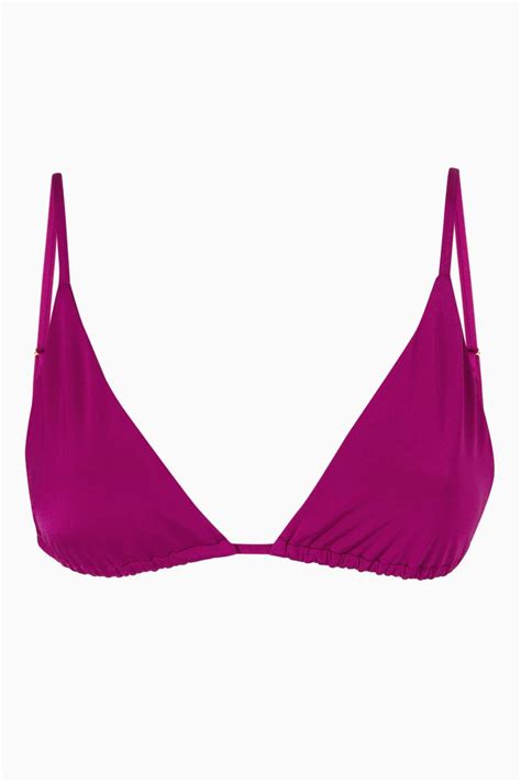 Shop Sara Cristina Pink Arena Triangle Bikini Top For Women Ounass Uae
