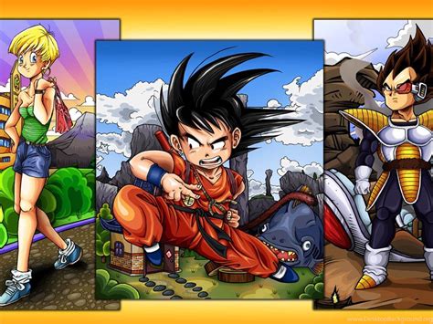 Dbz Warriors Widescreen Dragon Ball Z Wallpapers Of Goku Vegeta